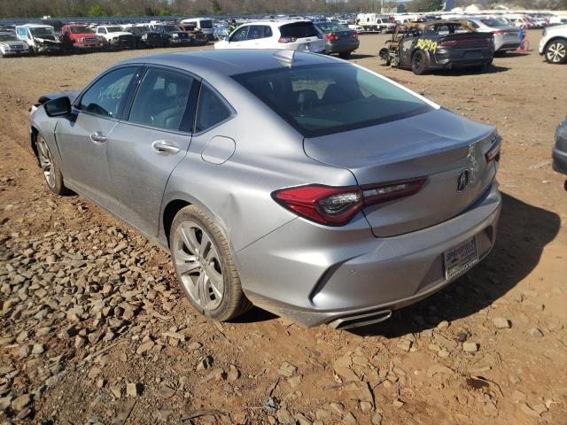 19UUB6F45MA002725 - 2021 ACURA TLX TECHNOLOGY SILVER photo 3