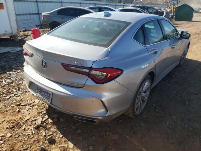19UUB6F45MA002725 - 2021 ACURA TLX TECHNOLOGY SILVER photo 4