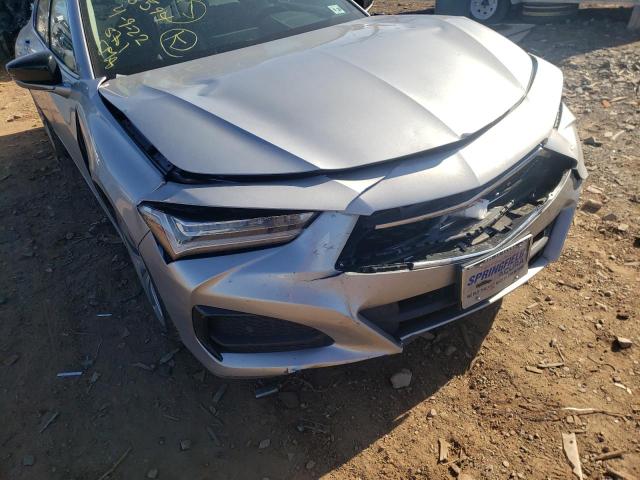 19UUB6F45MA002725 - 2021 ACURA TLX TECHNOLOGY SILVER photo 9