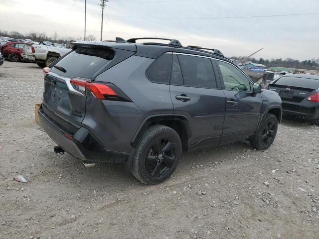 JTMEWRFV4LD532845 - 2020 TOYOTA RAV4 XSE GRAY photo 3