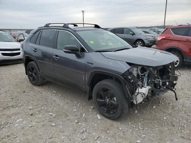 JTMEWRFV4LD532845 - 2020 TOYOTA RAV4 XSE GRAY photo 4