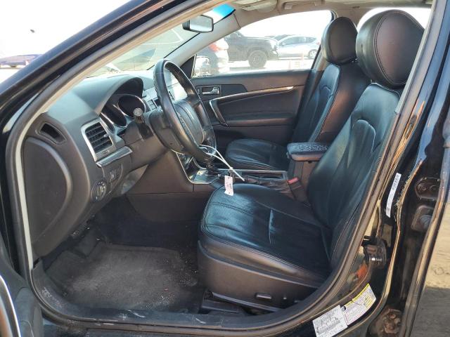 3LNHL2GCXCR809107 - 2012 LINCOLN MKZ BLACK photo 7