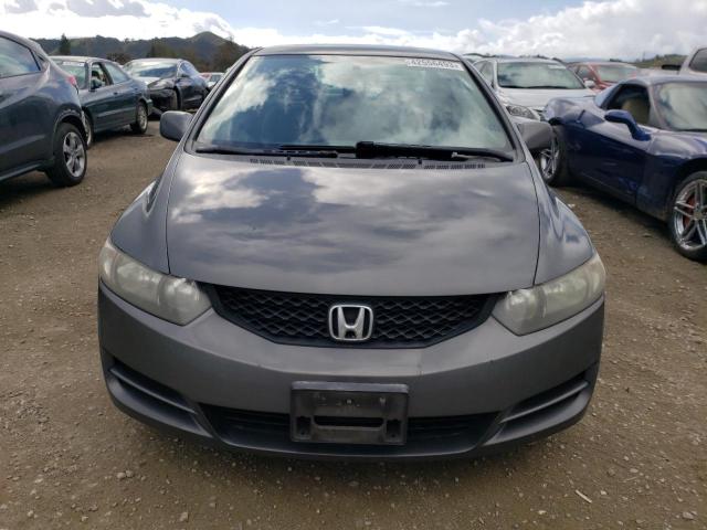 2HGFG1B66AH526953 - 2010 HONDA CIVIC LX GRAY photo 5