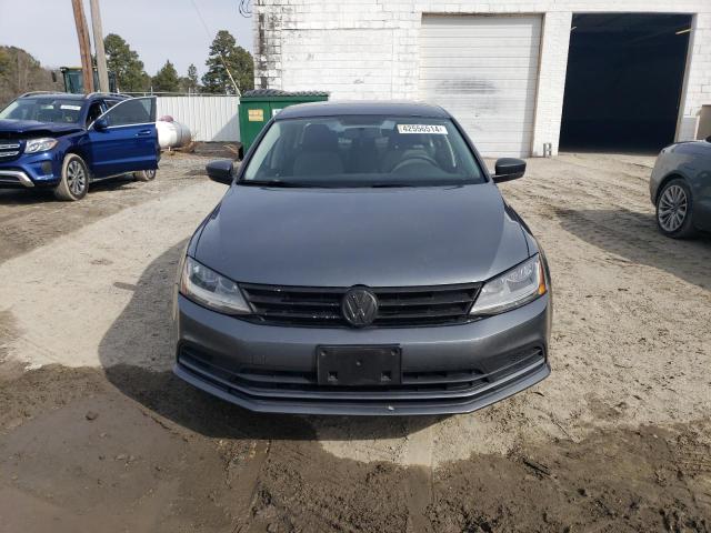 3VW2B7AJ0HM409169 - 2017 VOLKSWAGEN JETTA S GRAY photo 5