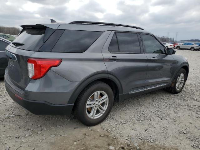 1FMSK7DH4PGB30596 - 2023 FORD EXPLORER XLT GRAY photo 3