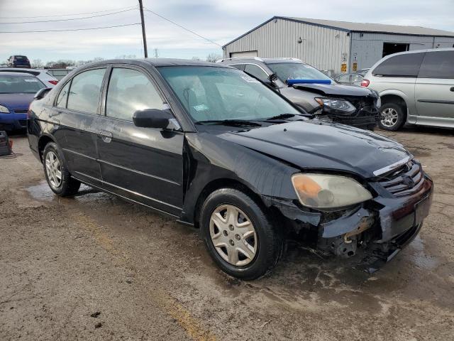 1HGES16543L033273 - 2003 HONDA CIVIC LX BLACK photo 4