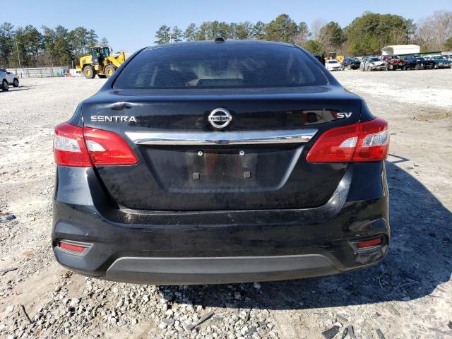 3N1AB7AP1GY214596 - 2016 NISSAN SENTRA S BLACK photo 6