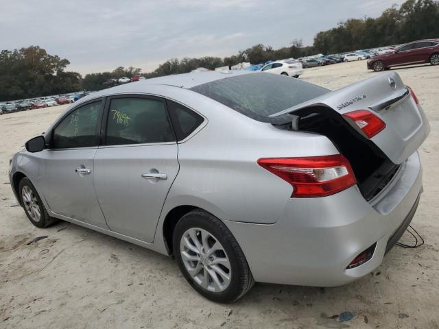 3N1AB7AP1KY314125 - 2019 NISSAN SENTRA S SILVER photo 2