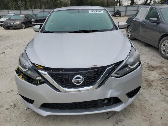 3N1AB7AP1KY314125 - 2019 NISSAN SENTRA S SILVER photo 5