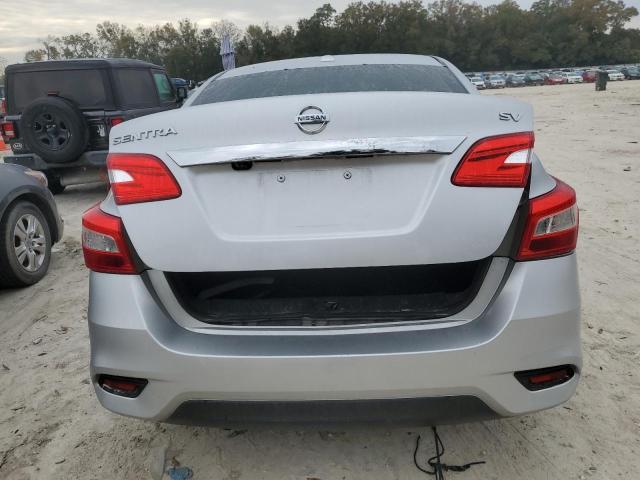 3N1AB7AP1KY314125 - 2019 NISSAN SENTRA S SILVER photo 6