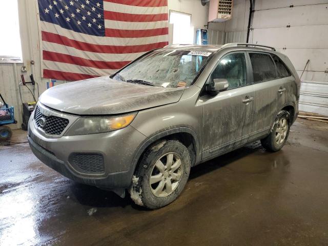 5XYKTDA29BG118746 - 2011 KIA SORENTO BASE TAN photo 1