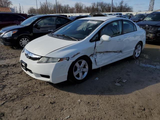 19XFA1F65BE003947 - 2011 HONDA CIVIC LX-S Blanc photo 1