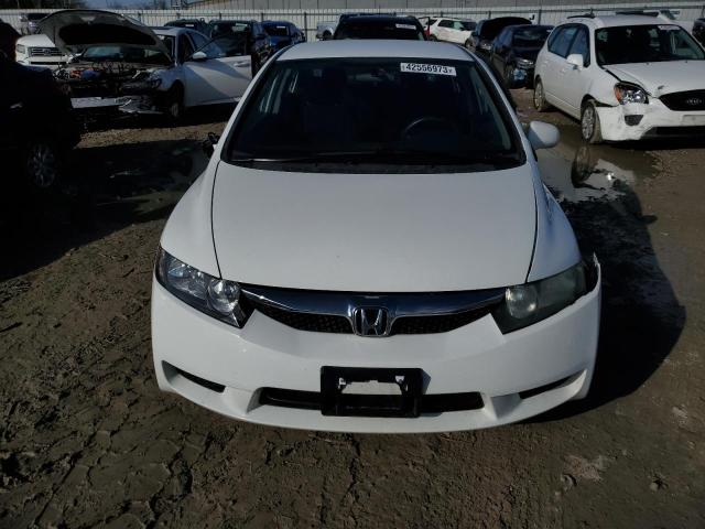 19XFA1F65BE003947 - 2011 HONDA CIVIC LX-S Blanc photo 5