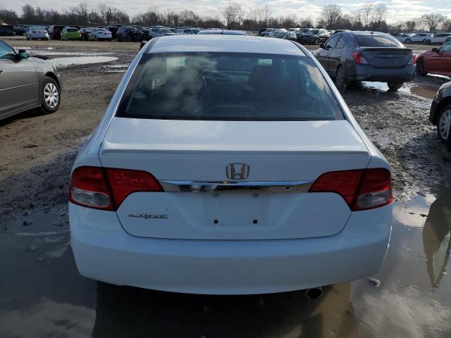 19XFA1F65BE003947 - 2011 HONDA CIVIC LX-S Blanc photo 6