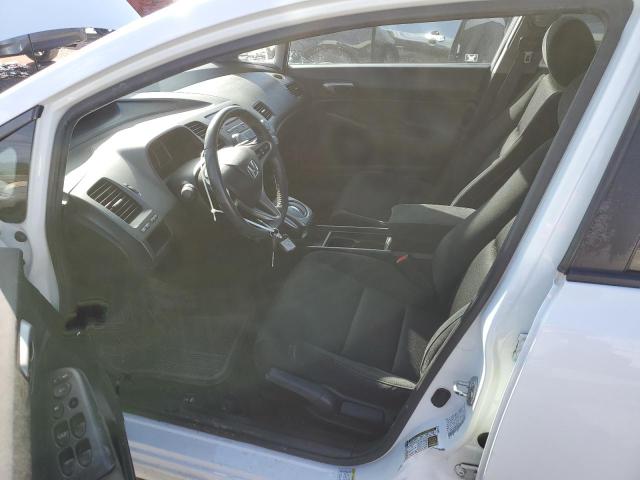 19XFA1F65BE003947 - 2011 HONDA CIVIC LX-S Blanc photo 7