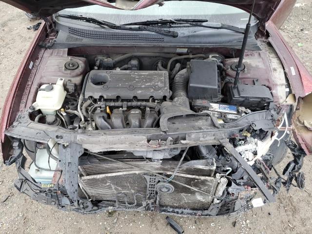 5NPET4AC6AH577665 - 2010 HYUNDAI SONATA GLS MAROON photo 11