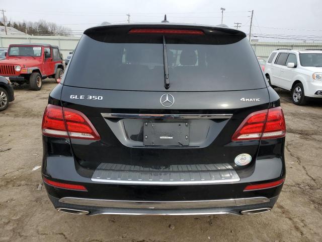 4JGDA5HB7HA893741 - 2017 MERCEDES-BENZ GLE 350 4MATIC BLACK photo 6