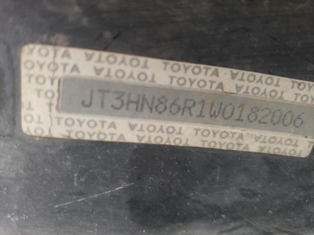 JT3HN86R1W0182006 - 1998 TOYOTA 4RUNNER SR5 GRAY photo 12