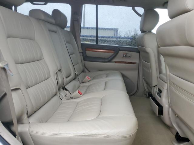 JTJHT00WX74026054 - 2007 LEXUS LX 470 WHITE photo 10