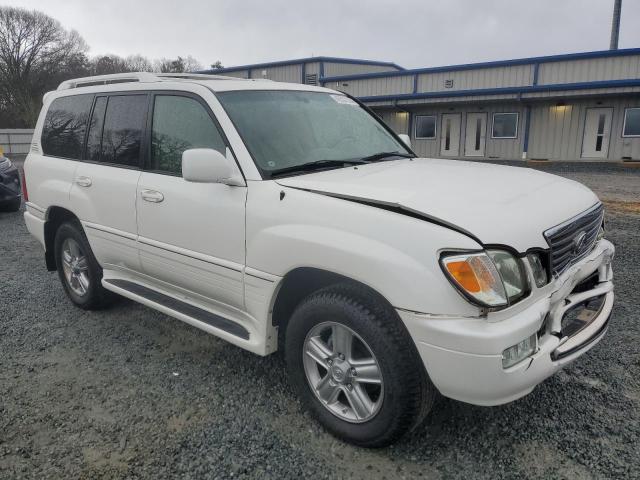 JTJHT00WX74026054 - 2007 LEXUS LX 470 WHITE photo 4