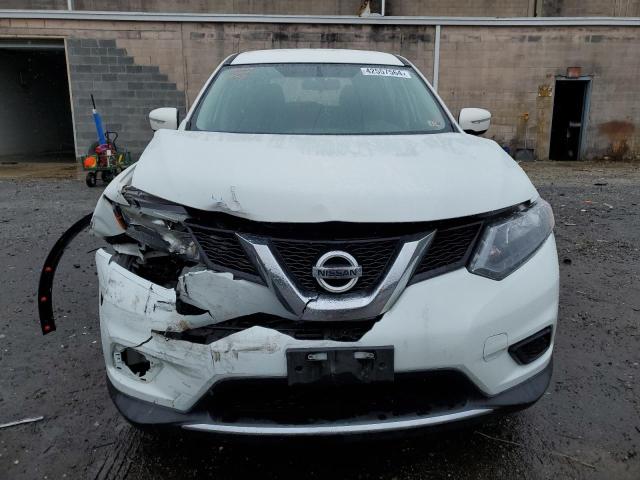 5N1AT2MV2FC849871 - 2015 NISSAN ROGUE S WHITE photo 5