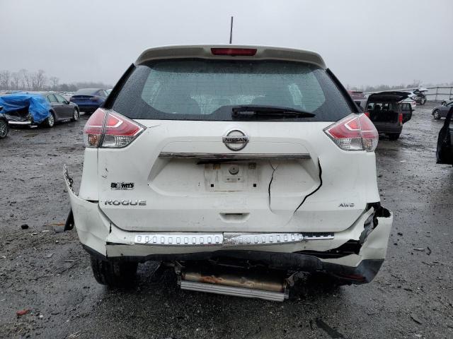 5N1AT2MV2FC849871 - 2015 NISSAN ROGUE S WHITE photo 6