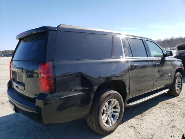 1GNSKHKC0KR133100 - 2019 CHEVROLET SUBURBAN K1500 LT BLACK photo 3