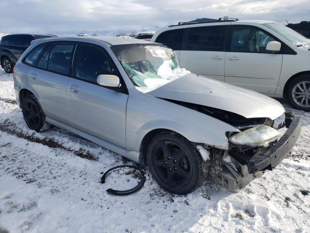 JM1BJ245121487178 - 2002 MAZDA PROTEGE PR5 银色 照片 4