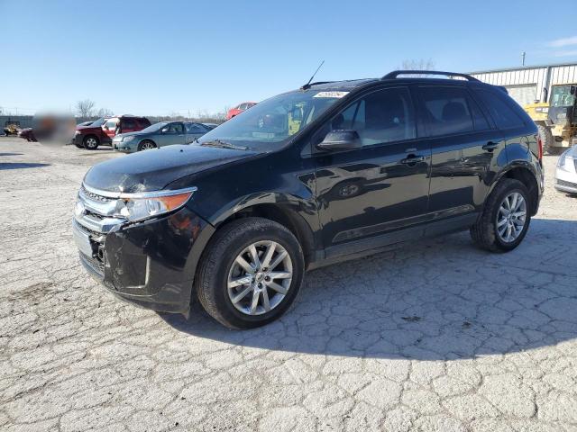 2FMDK3JC3DBB17027 - 2013 FORD EDGE SEL BLACK photo 1