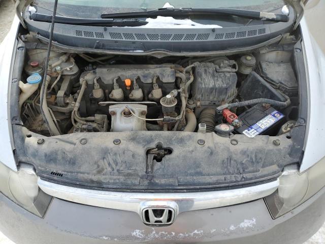 2HGFA16817H100559 - 2007 HONDA CIVIC EX SILVER photo 11