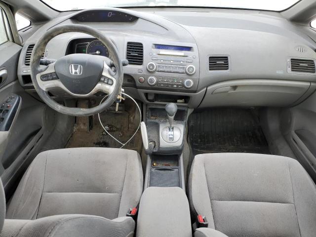 2HGFA16817H100559 - 2007 HONDA CIVIC EX SILVER photo 8