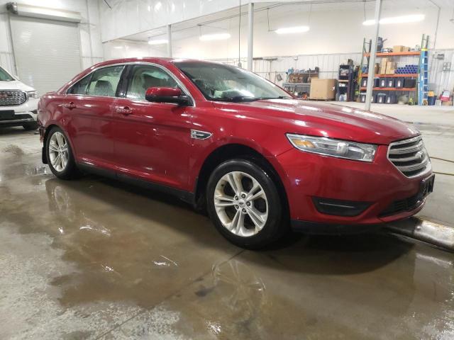 1FAHP2E89DG154458 - 2013 FORD TAURUS SEL RED photo 4