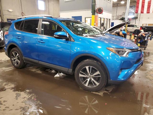 2T3RFREV6GW443015 - 2016 TOYOTA RAV4 XLE BLUE photo 4