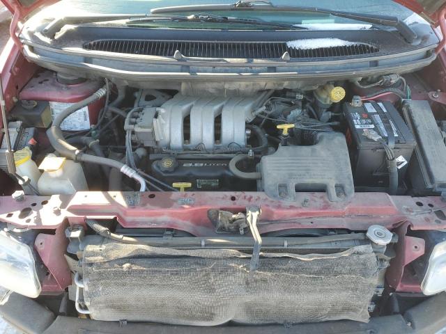 1B4GP54L8TB458645 - 1996 DODGE GRAND CARA LE RED photo 12