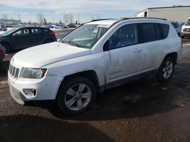 1C4NJDAB3HD206346 - 2017 JEEP COMPASS SPORT WHITE photo 1