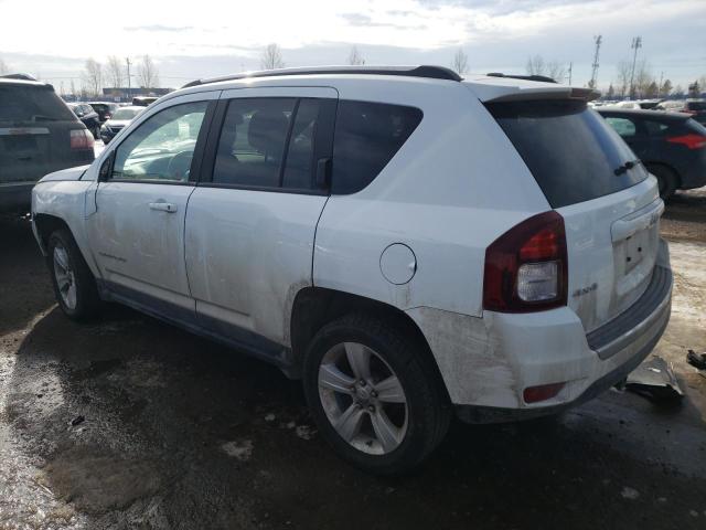 1C4NJDAB3HD206346 - 2017 JEEP COMPASS SPORT WHITE photo 2