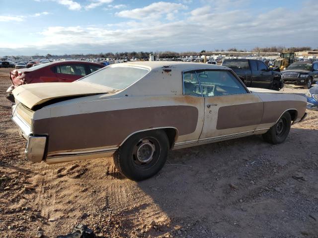 138570F152226 - 1970 CHEVROLET MONTEC TWO TONE photo 3