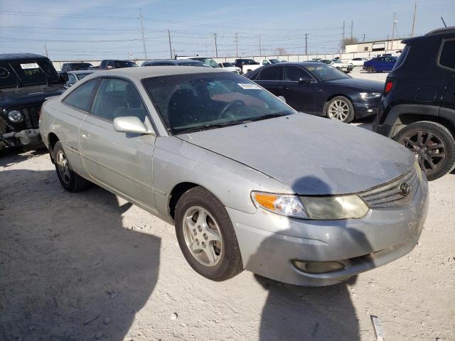 2T1CF22P22C575274 - 2002 TOYOTA CAMRY SOLA SILVER photo 4