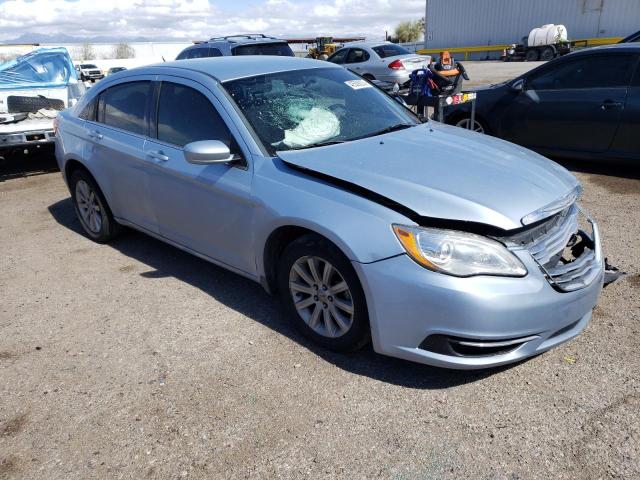 1C3CCBBB8EN128435 - 2014 CHRYSLER 200 TOURING BLUE photo 4