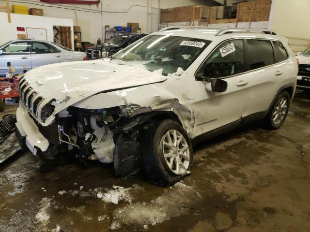 1C4PJMLX0JD530989 - 2018 JEEP CHEROKEE LATITUDE PLUS WHITE photo 1