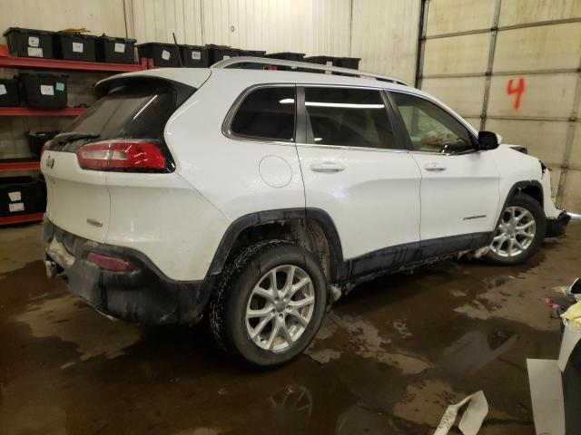 1C4PJMLX0JD530989 - 2018 JEEP CHEROKEE LATITUDE PLUS WHITE photo 3