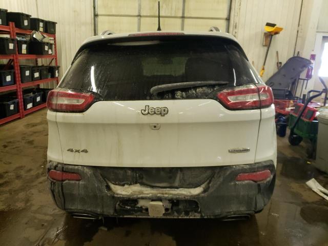 1C4PJMLX0JD530989 - 2018 JEEP CHEROKEE LATITUDE PLUS WHITE photo 6