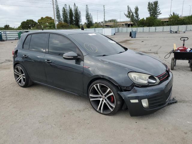 WVWHD7AJ3DW088956 - 2013 VOLKSWAGEN GTI GRAY photo 3