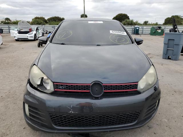 WVWHD7AJ3DW088956 - 2013 VOLKSWAGEN GTI GRAY photo 4