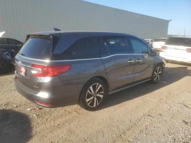 5FNRL6H98JB020603 - 2018 HONDA ODYSSEY ELITE GRAY photo 3