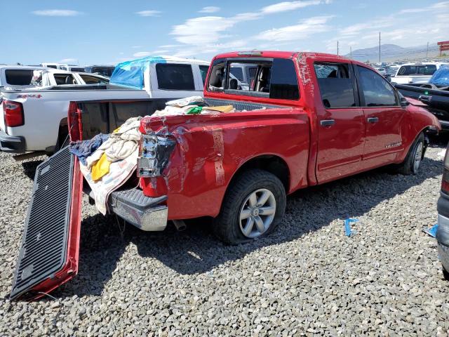 1N6AA0EJ5AN316840 - 2010 NISSAN TITAN XE RED photo 3