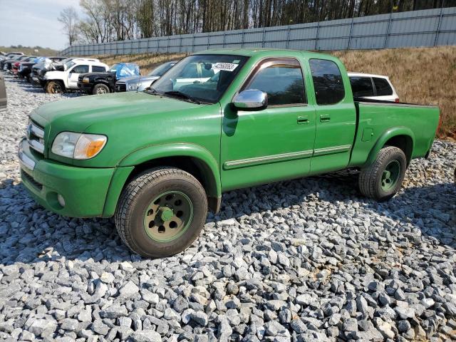 5TBBT44106S485698 - 2006 TOYOTA TUNDRA ACCESS CAB SR5 GREEN photo 1