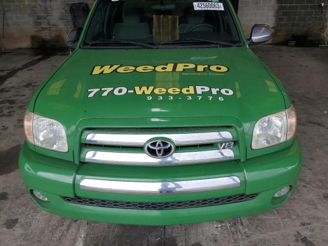 5TBBT44106S485698 - 2006 TOYOTA TUNDRA ACCESS CAB SR5 GREEN photo 11