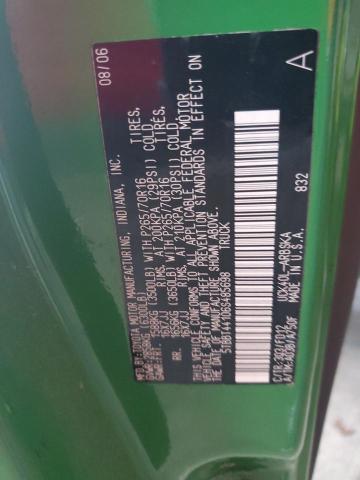 5TBBT44106S485698 - 2006 TOYOTA TUNDRA ACCESS CAB SR5 GREEN photo 12