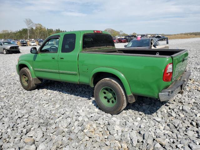 5TBBT44106S485698 - 2006 TOYOTA TUNDRA ACCESS CAB SR5 GREEN photo 2
